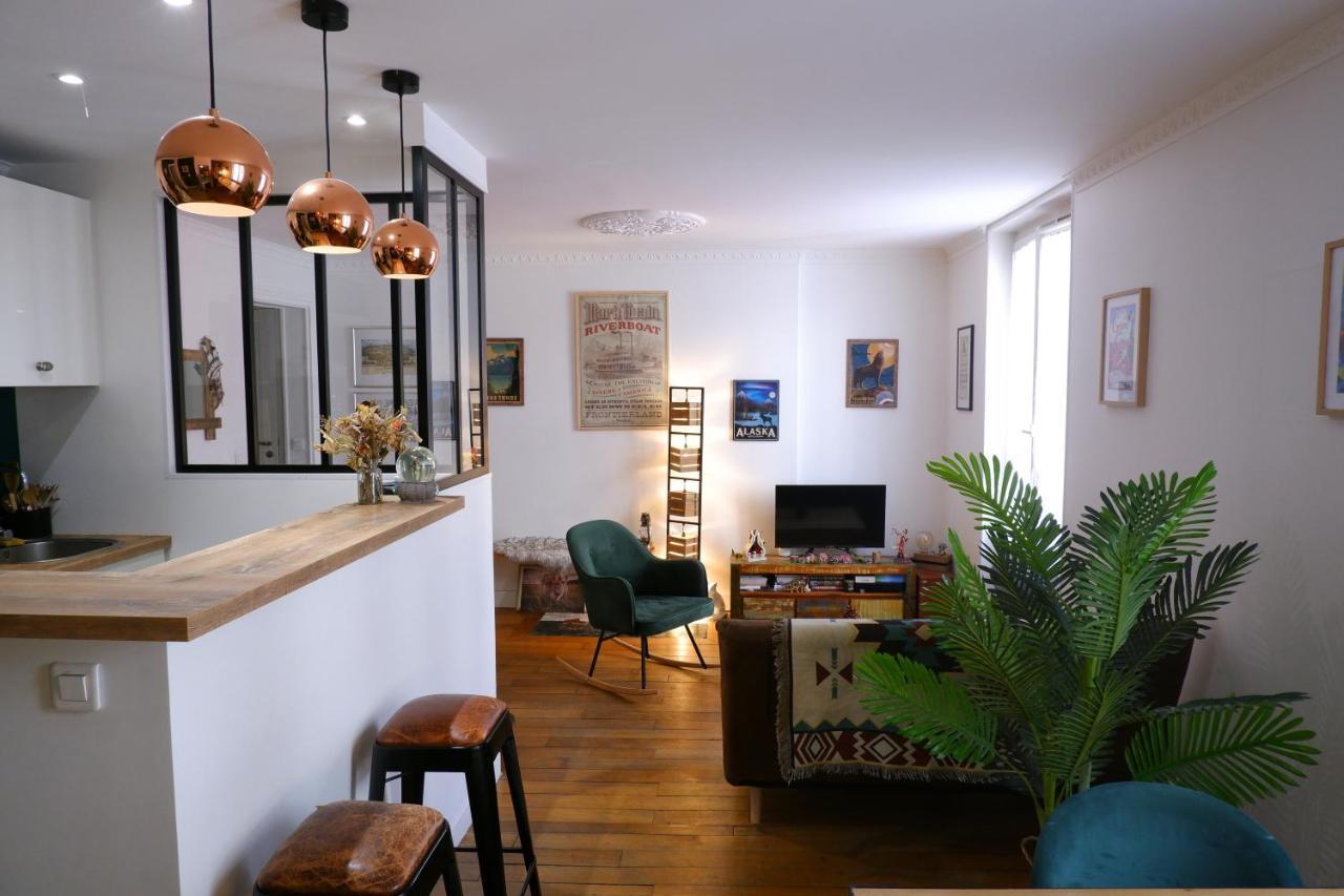 Cosy Magical Flat Leilighet Paris Eksteriør bilde