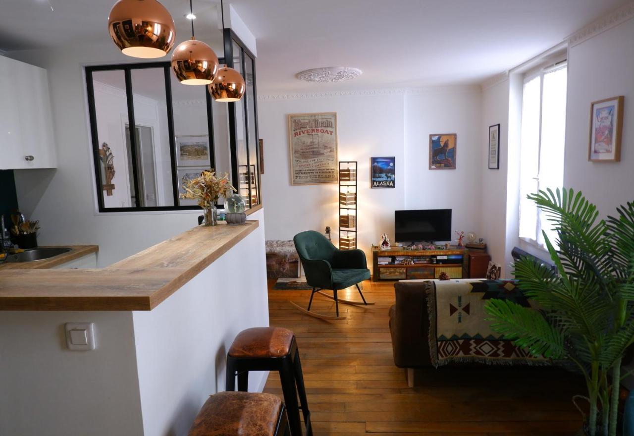 Cosy Magical Flat Leilighet Paris Eksteriør bilde